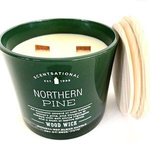 Scentsational Northern Pine Scented Premium Natural Soy Wax Blend Candle…